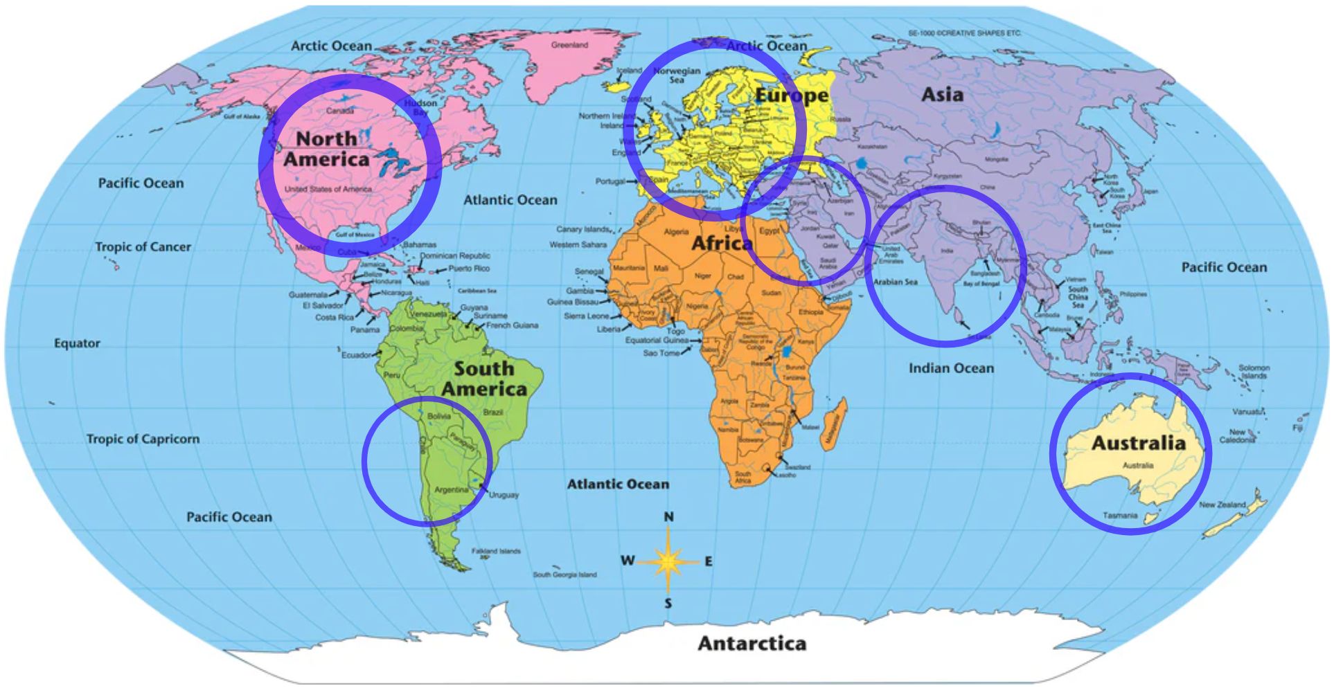 Team World Map